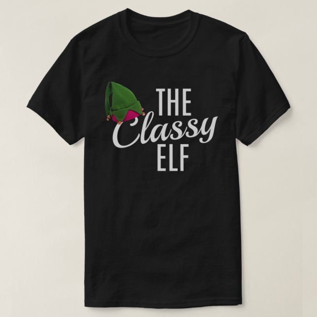 Camiseta natal, elf, elf de natal, presente de natal, chris (Frente do Design)