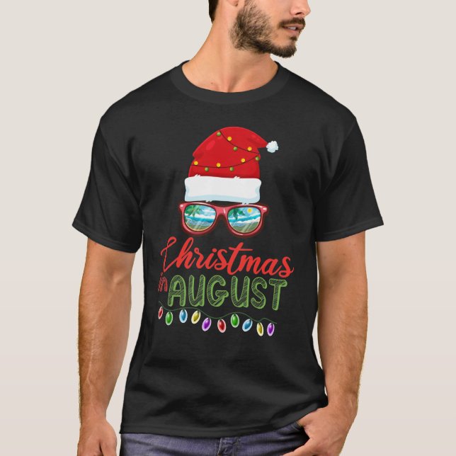 Camiseta Natal em agosto (Frente)