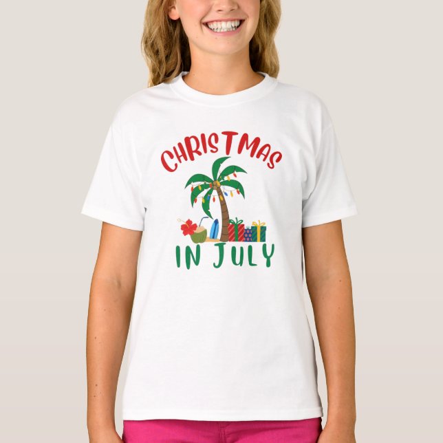 Camiseta Natal Em Julho (Frente)