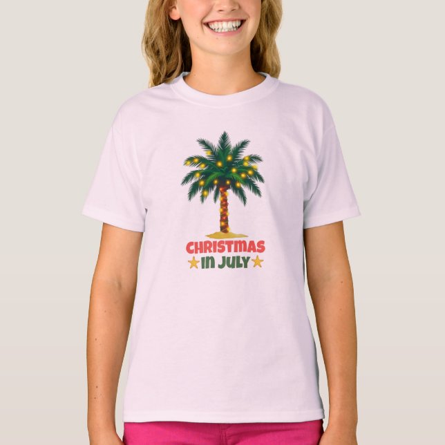 Camiseta Natal Em Julho (Frente)