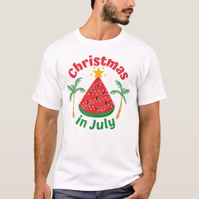 CAMISETA NATAL EM JULHO (Frente)