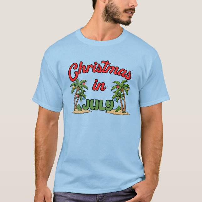 Camiseta Natal Em Julho (Frente)