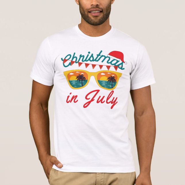 Camiseta Natal Em Julho (Frente)