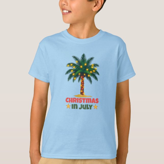 Camiseta Natal Em Julho (Frente)