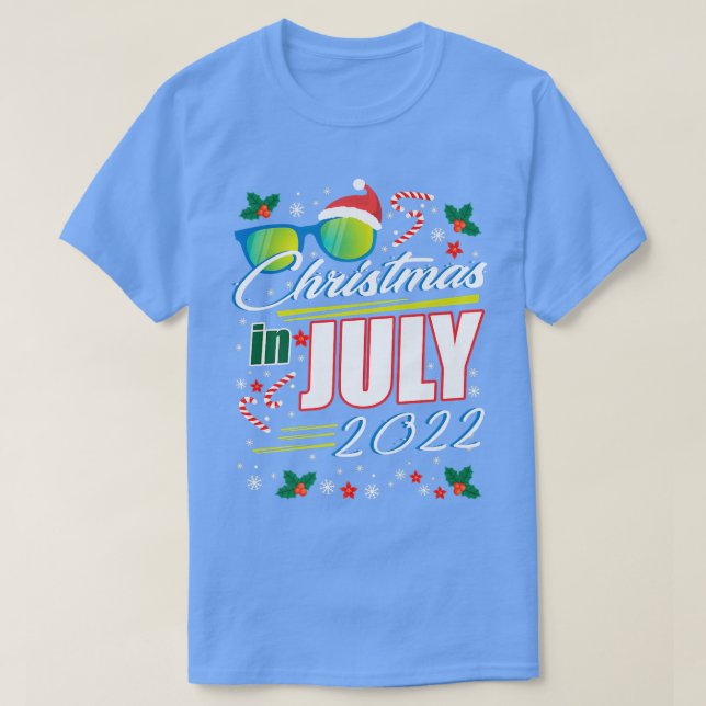 Camiseta Natal Em Julho De 2022 Premium (Frente do Design)