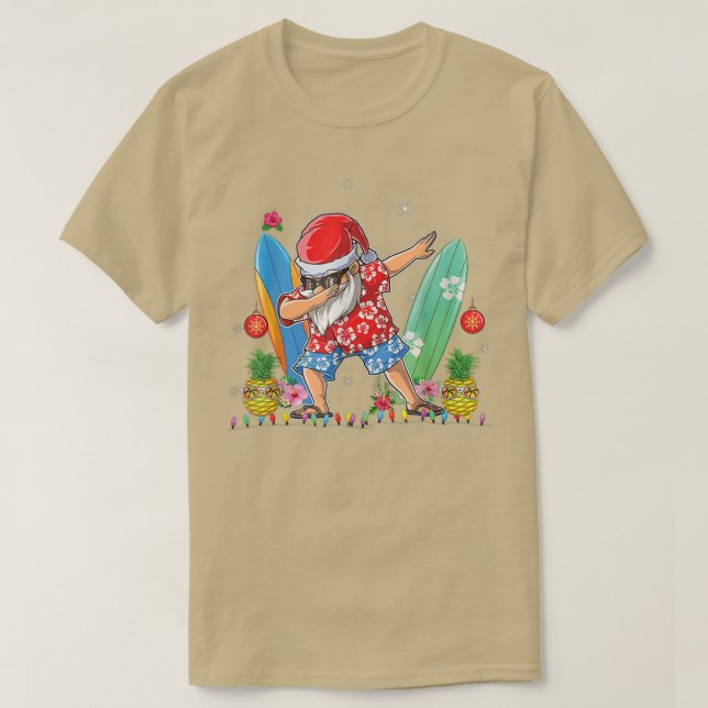 Camiseta Natal Em Julho De Natal Desorte Homens Mulheres (Frente do Design)