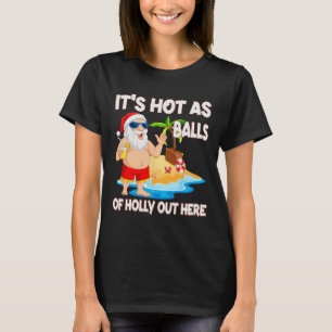 Camiseta Natal Em Julho É Tão Engraçado Quanto Papai Noel D