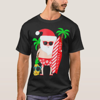 Camiseta Natal Em Julho Festas De Papais noeis De Vestuário