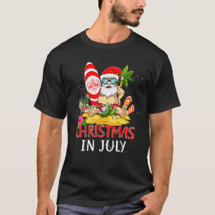 Camiseta Natal Em Julho Festas Figuras Papais noeis De Vest