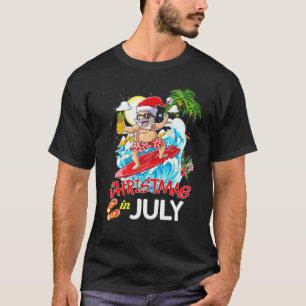 Camiseta Natal Em Julho Festas Figuras Papais noeis De Vest