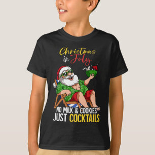 Camiseta Natal Em Julho Papai Noel 1