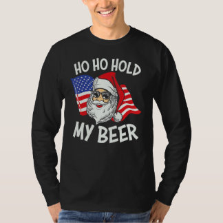 Camiseta Natal Em Julho Papai Noel Ho Ho 4º Natal Fofo Gráf