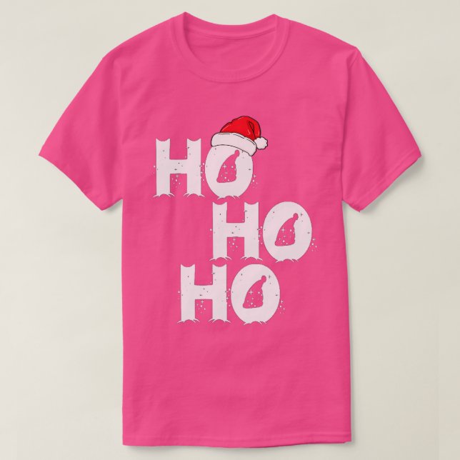 Camiseta Natal Em Julho Papais noeis Como Segurar A Minha V (Frente do Design)