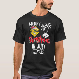 Camiseta Natal Em Julho Papais noeis De Natal Sun