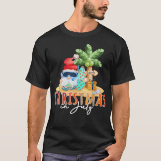 Camiseta Natal Em Julho Papais noeis Engraçados Feira De Pr