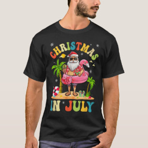 Camiseta Natal Em Julho Papais noeis Engraçados Feira De Pr