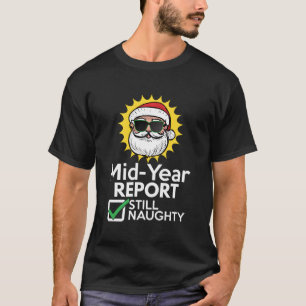 Camiseta Natal Em Julho - Relatório De Ano De Médio Ainda M