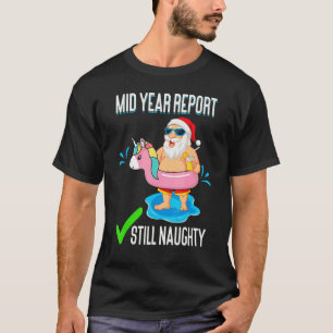 Camiseta Natal Em Julho Relatório De Ano De Médio Ainda Mal