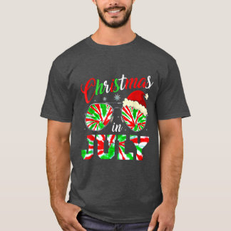 Camiseta Natal Em Julho Santa Hat Tie Dye Óculos De Sol Som
