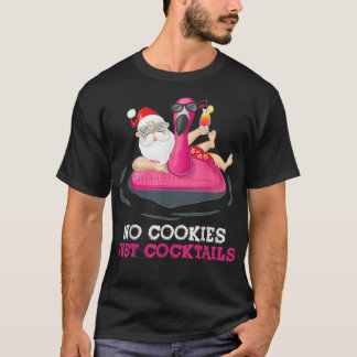 Camiseta Natal Em Julho Sem Biscoitos Apenas Papais noeis