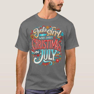 Camiseta Natal em julho Vibes Abraça o Espírito Festivo