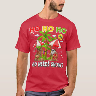 Camiseta Natal Em Papais noeis De Julho Que Precisam De Nev