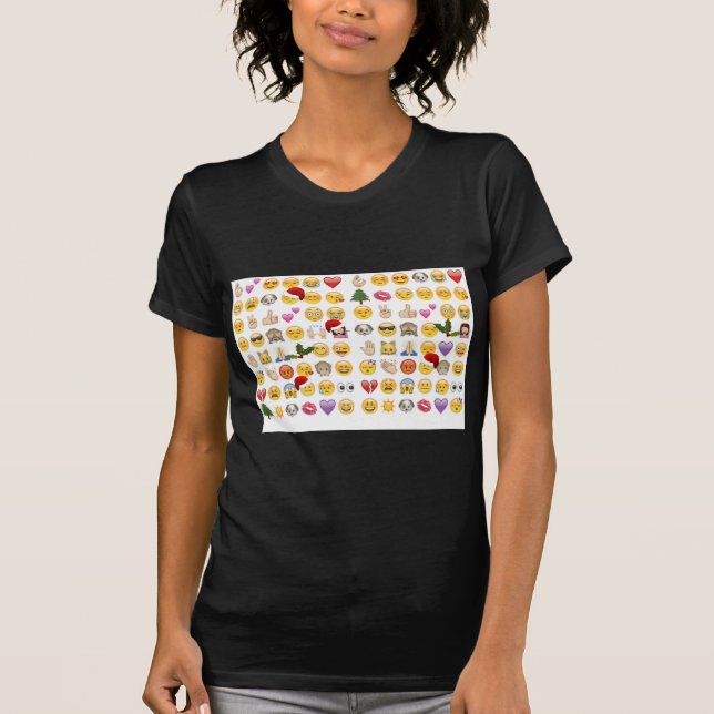 Camiseta natal emojis (Frente)