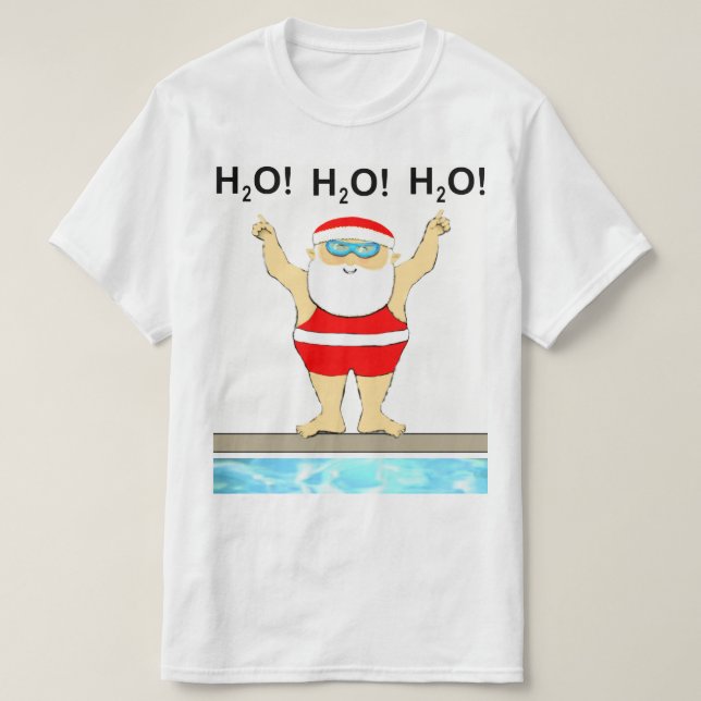 Camiseta Natal engraçado (Frente do Design)