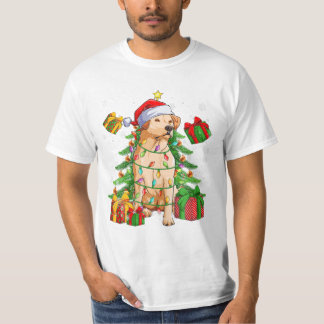 Camiseta Natal Engraçado Cachorro do Natal