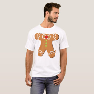 Camiseta Natal engraçado do traje do homem de