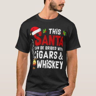Camiseta Natal Esta Papai noel Pode Ser Submetida A Cigarro
