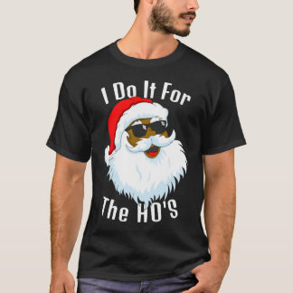 Camiseta Natal Étnico Eu Faço Isso Para O Ho