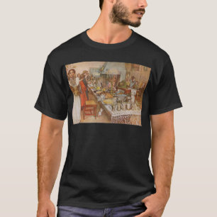 Camiseta Natal Eve Carl Larsson 1904