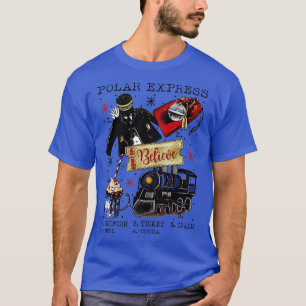 Camiseta Natal Expresso Polar Polar do Norte No Exterior To
