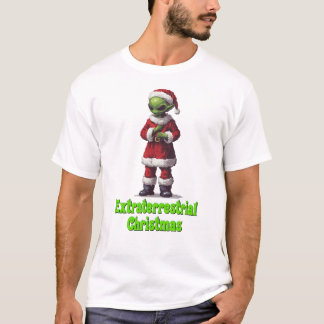 Camiseta Natal extraterrestre
