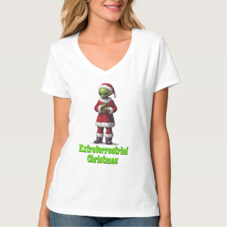Camiseta Natal extraterrestre