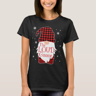 Camiseta Natal Família Pajama Presente Louco Gnomo Buffalo 