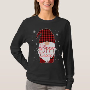Camiseta Natal Família Pajama Presente Poppy Gnomo Buffalo