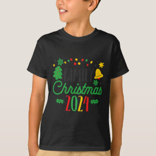Camiseta Natal Familiar 2024 Papais noeis de presentes coin