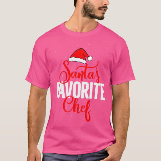 Camiseta Natal favorito do Chef Chef