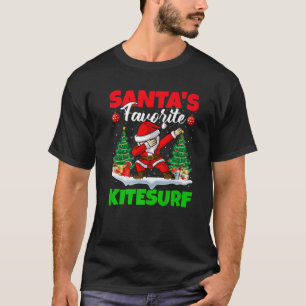 Camiseta Natal Favorito Para Papais noeis De Dabbing Do Xma