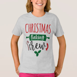 Camiseta Natal Fazendo Tripulação Engraçado Toddler Natal