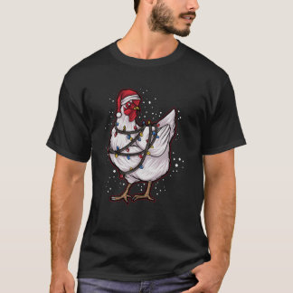 Camiseta Natal Feio Aves de Capoeira Xmas Fome de Frango