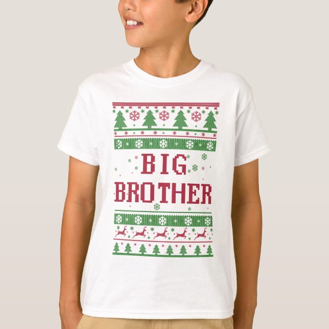 Camiseta Natal feio do big brother (Frente)