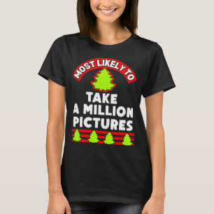 Camiseta Natal feio é muito provável que o Natal leve um mi