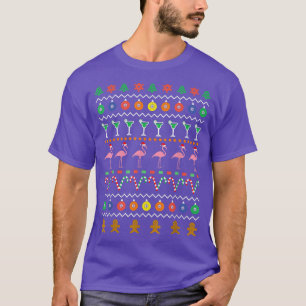 Camiseta Natal Feio E Suado No Flamingo De Julho