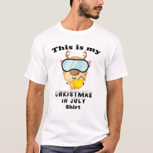 Camiseta Natal Feio - Este É O Meu Natal Em Julho
