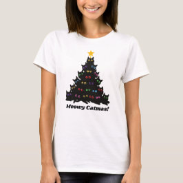 Camiseta Natal Felino