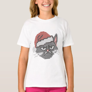 Camiseta Natal Felino Imundo Animal - Gato Feio