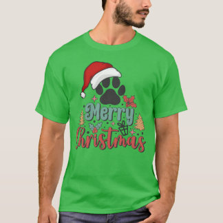 Camiseta Natal Feliz Natal Para O Presente Cão De Natal